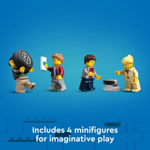 LEGO® City Car Transporter With Sports Cars 60408 Perspective: back