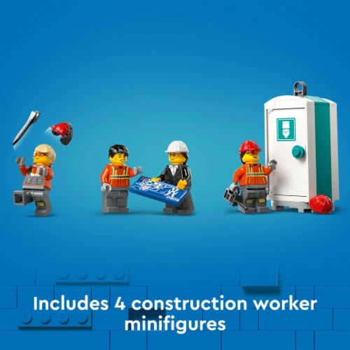 LEGO® Mobile Construction Crane 60409 Perspective: back