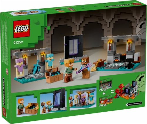 LEGO® Minecraft 21252 The Armory Perspective: back