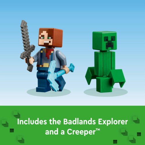 LEGO® Minecraft The Badlands Mineshaft Perspective: back