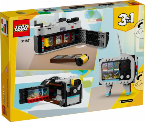 31147 Lego® Creator™ Retro Camera 3 In 1 Building Set Perspective: back