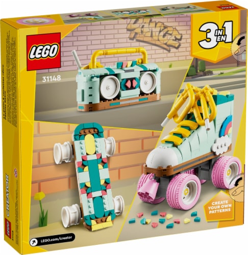 Lego® Creator™ 31148 Retro Roller Skate 3 In 1 Set Perspective: back