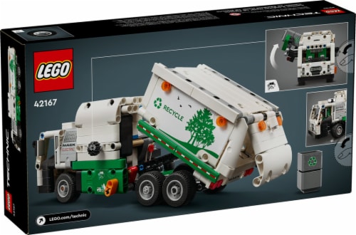 LEGO® Technic™ Mack® LR Electric Garbage Truck Perspective: back