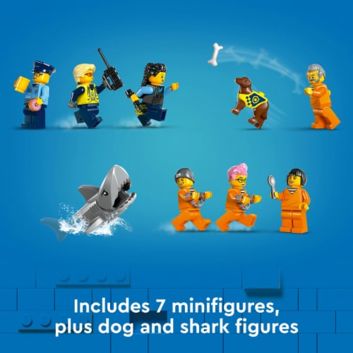 Lego® Police Prison Island Perspective: back