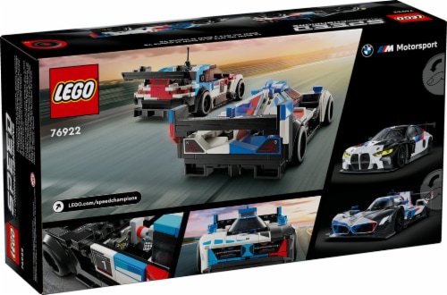 LEGO® 76922 Speed Champions BMW M4 GT3 & BMW M Hybrid V8 Perspective: back