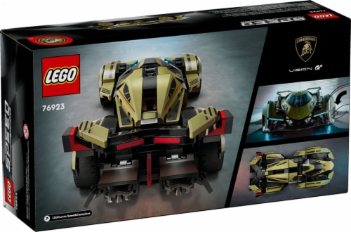 LEGO® Lamborghini Lambo V12 Vision GT Super Car 76923 Building Set Perspective: back