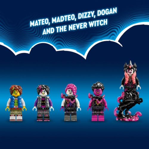 LEGO® DREAMZzz The Never Witch's Nightmare Creatures 71483 Perspective: back