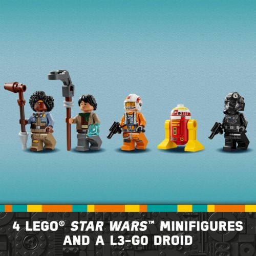 LEGO® Star Wars™ TIE Fighter & X-Wing Mash-up 75393 Perspective: back
