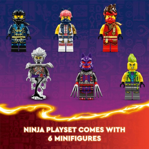LEGO® Ninjago Dragons Rising Tournament Battle Arena 71818 Perspective: back