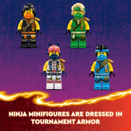 LEGO® Ninjago Dragons Rising Ninja Team Combo Vehicle 71820 Perspective: back