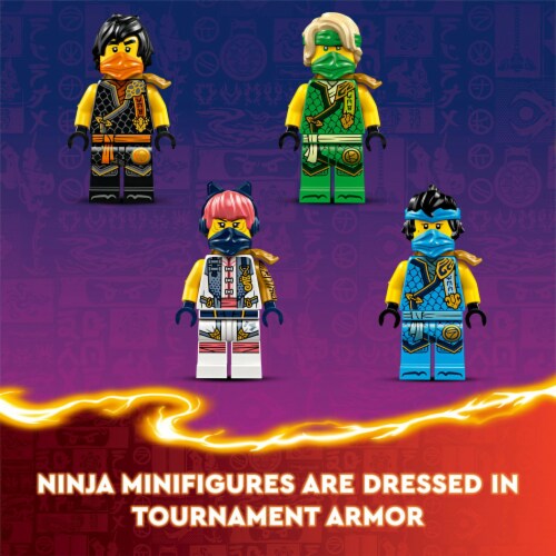LEGO® Ninjago Dragons Rising Ninja Team Combo Vehicle 71820 Perspective: back