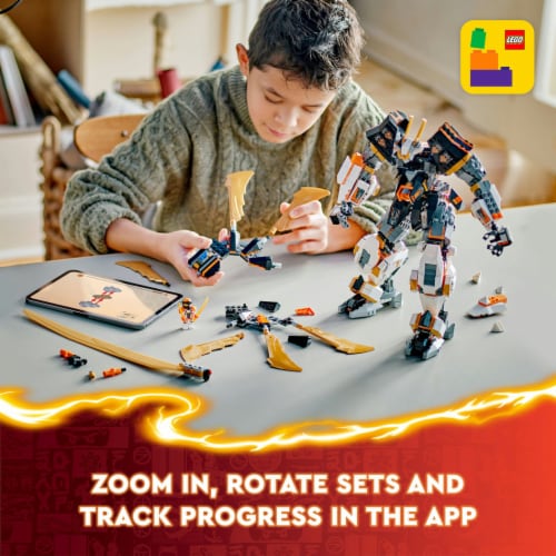 LEGO® Ninjago Dragons Rising Cole's Titan Dragon Mech 71821 Perspective: back
