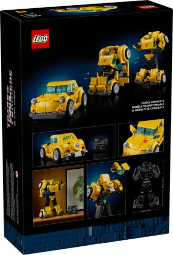 LEGO® Icons Transformers Bumblebee Collectible Building Set Perspective: back