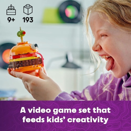 LEGO Fortnite Durrr Burger Toy for Gamers 77070 Perspective: back