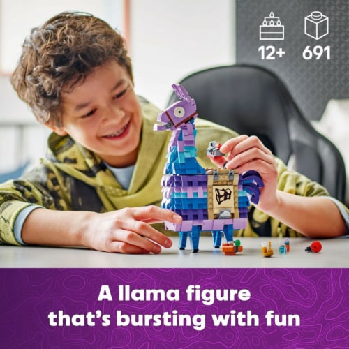 LEGO Fortnite Supply Llama Collectible Building Toy 77071 Perspective: back