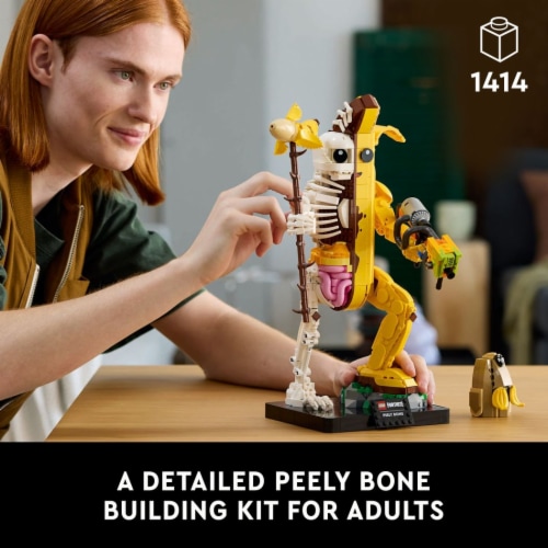 LEGO Fortnite Peely Bone Building Kit for Adults 77072 Perspective: back