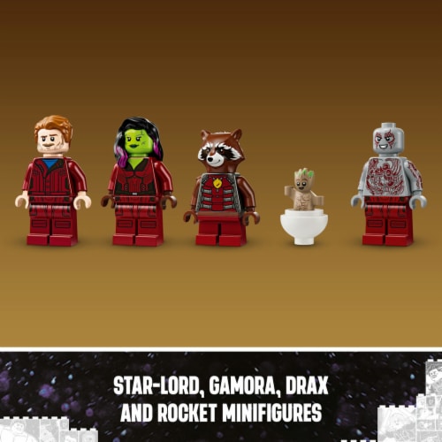 LEGO® Marvel Guardians of the Galaxy: The Milano Spaceship 76286 Perspective: back