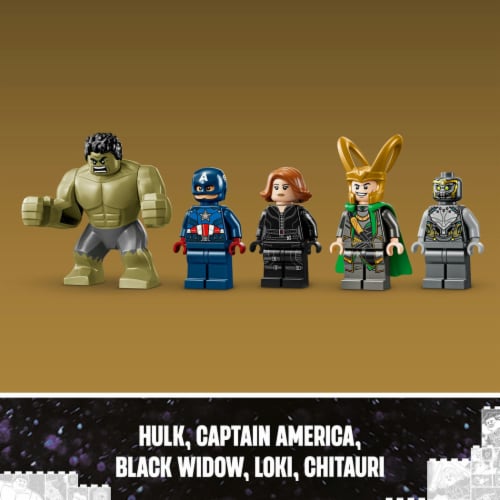 LEGO® Marvel The Avengers vs. The Leviathan 76290 Perspective: back