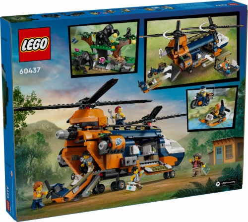 LEGO® City Jungle Explorer Helicopter 60437 Perspective: back
