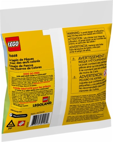 LEGO Creator Easter Bunny 30668 Perspective: back