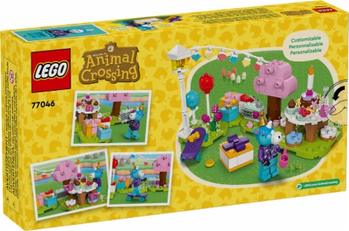 LEGO® 77046 Animal Crossing Julian's Birthday Party Perspective: back