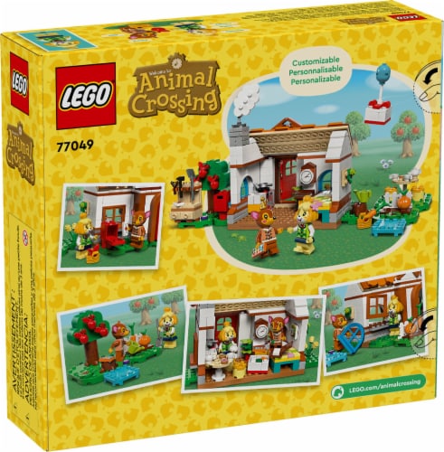 LEGO® 77049 Animal Crossing Isabelle's House Visit Perspective: back