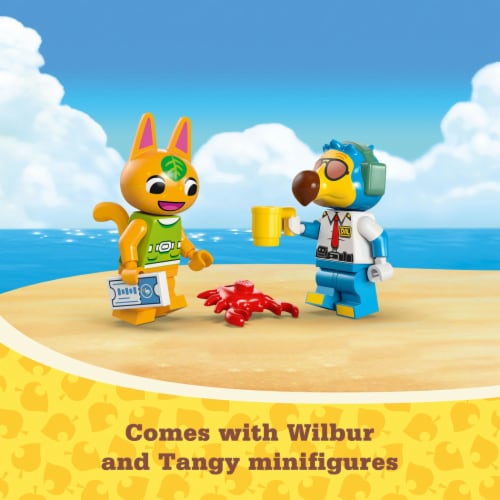 LEGO® Animal Crossing Fly WIth Dodo Airlines 77051 Perspective: back