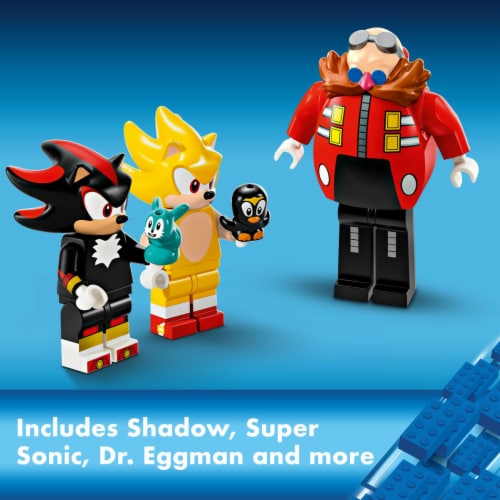LEGO® Sonic™ The Hedgehog Super Sonic™ Vs. Egg Drillster 76999 Building Set Perspective: back