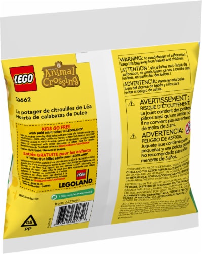 LEGO® Animal Crossing Maple's Pumpkin Garden 30662 Perspective: back