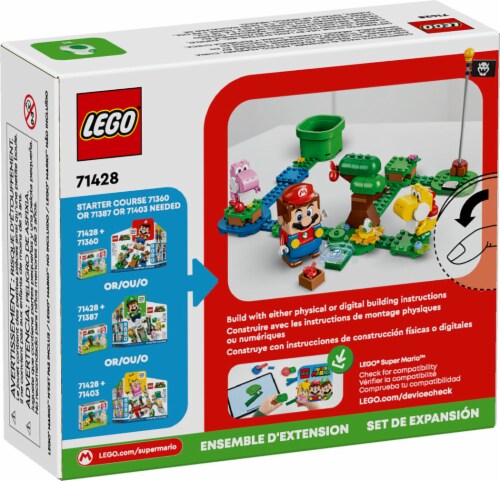 LEGO® Super Mario 71428 Yoshi's Egg-cellent Forest Perspective: back