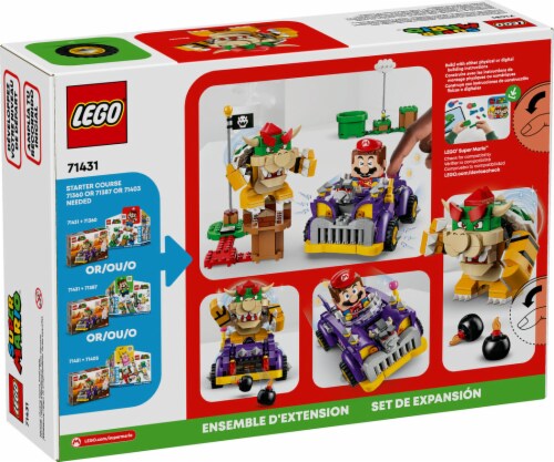 LEGO® 71431 Super Mario™ Bowser's Muscle Car Expansion Set Perspective: back
