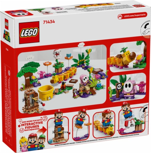 LEGO® Super Mario™ Soda Jungle Maker Set 71434 Building Set Perspective: back