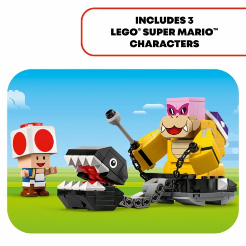 LEGO® Super Mario™ Battle with Roy at Peach's Castle 71435 Perspective: back