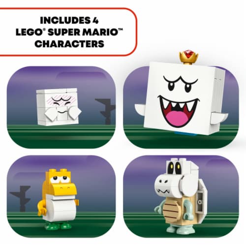 Lego® King Boo's Haunted Mansion 71436 Perspective: back