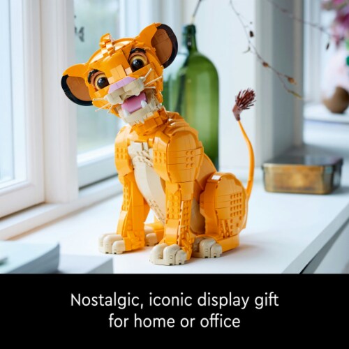 LEGO® Disney Young Simba the Lion King Collection Building Set Perspective: back
