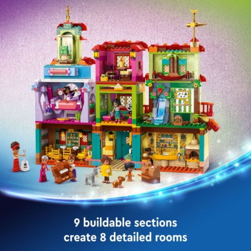 LEGO Disney Encanto The Magical Madrigal House Toy Disney Princess Doll 43245 Perspective: back