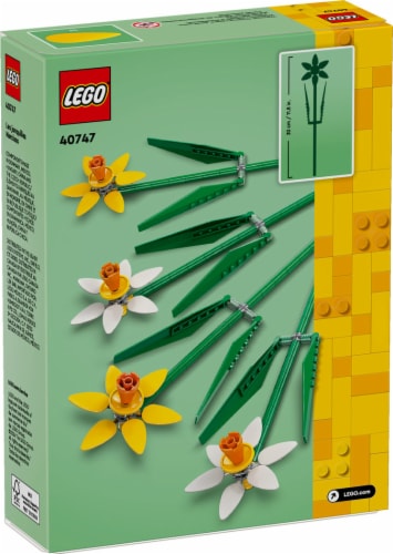 Lego® Daffodils 40747 Building Set Perspective: back