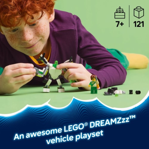 LEGO DREAMZzz Z-Blob's Robot and Vehicle Adventures Mech Toy Building Kit 71487 Perspective: back