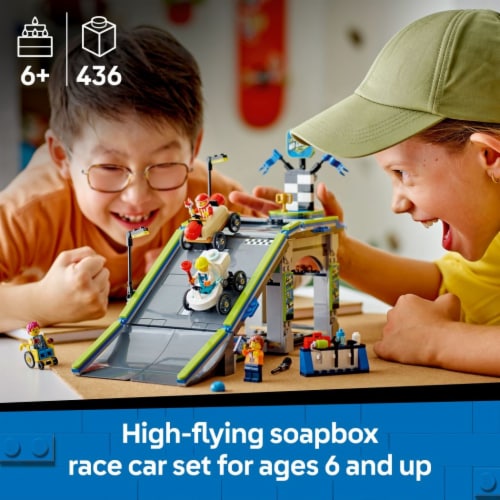 LEGO City No Limits: Race Car Ramp Track Building Toy 60460 Perspective: back