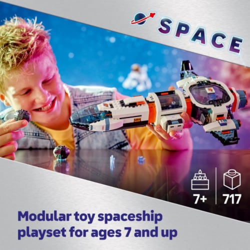 LEGO City Modular Galactic Spaceship Building Toy 60446 Perspective: back