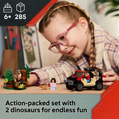 LEGO Jurassic World Raptor Off-Road Escape 76972 Perspective: back