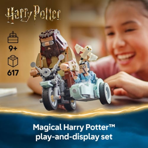 LEGO Harry Potter Hagrid & Harry's Motorcycle Ride Building Toy 76443 Perspective: back