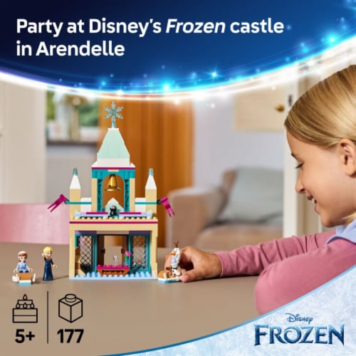 LEGO Disney Frozen: Arendelle Frozen Castle Building Toy 43265 Perspective: back