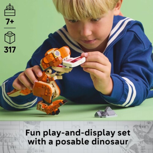 LEGO Jurassic World Little Eatie T Rex Dinosaur Building Toy 76967 Perspective: back