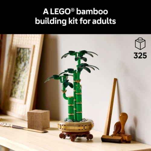 LEGO Botanicals Lucky Bamboo Building Set for Adults 10344 Perspective: back