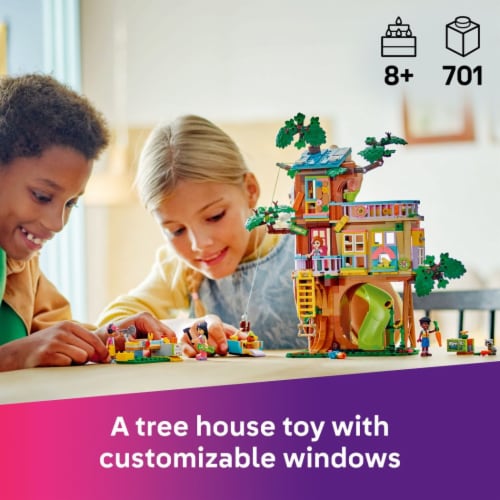 LEGO Friends Friendship Tree House Hangout Building Toy 42652 Perspective: back