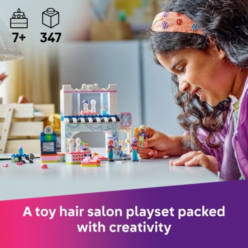 LEGO Friends Hair Salon and Accessories Store Toy Building Set 42662 Perspective: back