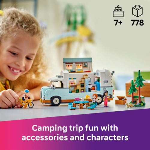 LEGO Friends Friendship Camper Van Adventure Building Set 42663 Perspective: back