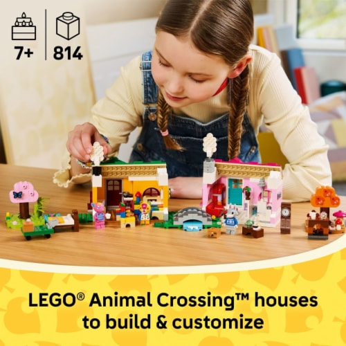 LEGO Animal Crossing Creative Houses: Seasons of Fun 77057 Perspective: back