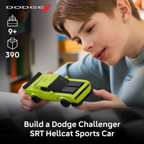 LEGO Speed Champions Dodge Challenger SRT Hellcat Sports Car Toy 77237 Perspective: back